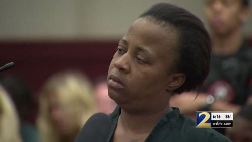 Sakura Thomas, a Clayton County jail worker accused of having sex with an inmate inside a kitchen freezer, was denied bond Thursday.