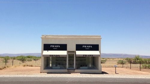 When Prada Marfa opened in 2005, it received national press and generated widespread interest in the small west Texas town. Contributed by Suzanne Van Atten