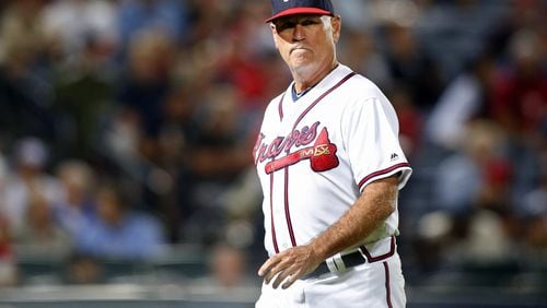 After guiding the Braves to a 50-47 record in their last 97 games in 2016, Brian Snitker had the interim label dropped from his title and now begins his first spring training as major league manager. (AP file photo)