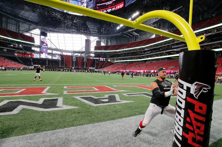 Photos: The scene at the Falcons’ new Mercedes-Benz Stadium
