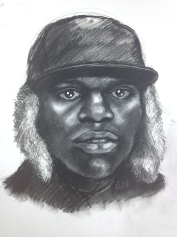 Sketch of sex assault suspect