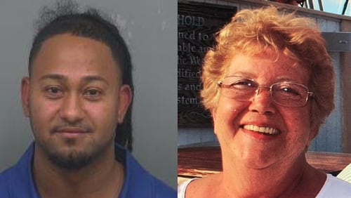 Yoan Rosa Peneda (left) faces a murder charge in connection with the January death of Janet Keenan.