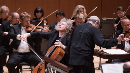 Cellist Steven Isserlis performs Schumann’s cello concerto with the Atlanta Symphony Orchestra. CONTRIBUTED BY JEFF ROFFMAN