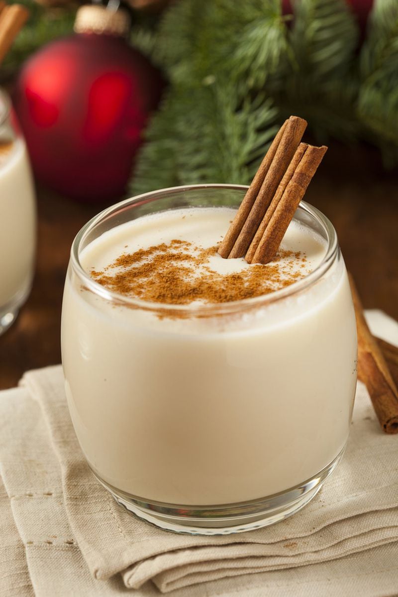 Eggnog is a fattening drink that should be enjoyed only in moderation. Watch the liquid calories to limit weight gain. CONTRIBUTED
