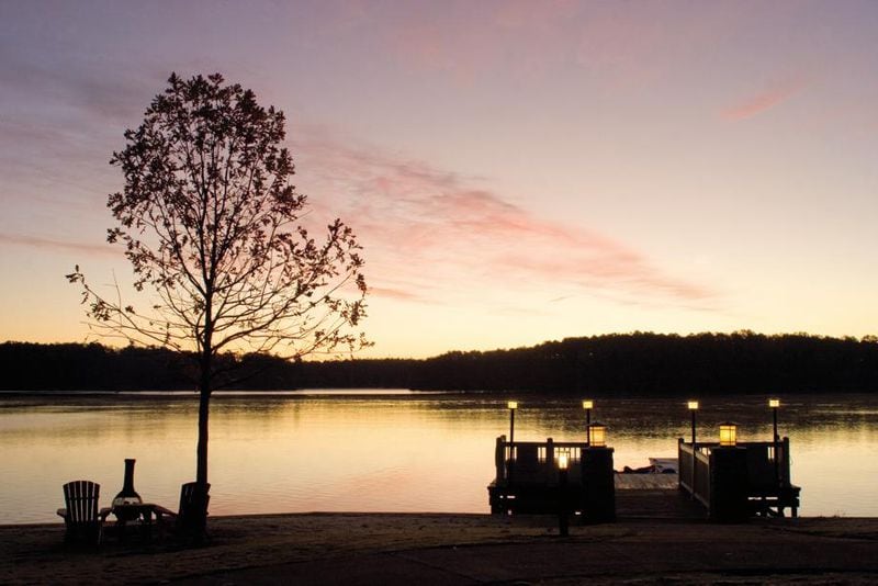 The Ritz-Carlton Lodge, Reynolds Plantation is situated on the idyllic shores of Lake Oconee about 90 minutes east of Atlanta.