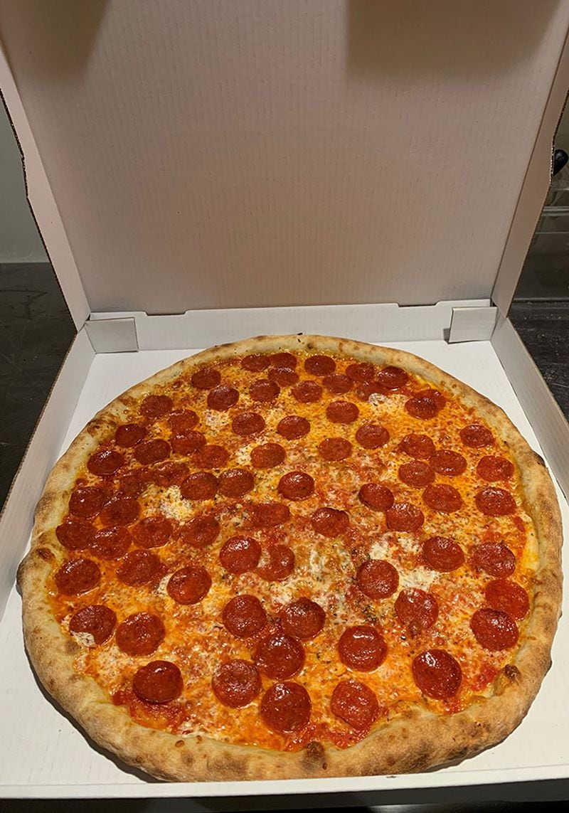 Pepperoni pizza from Glide Pizza.