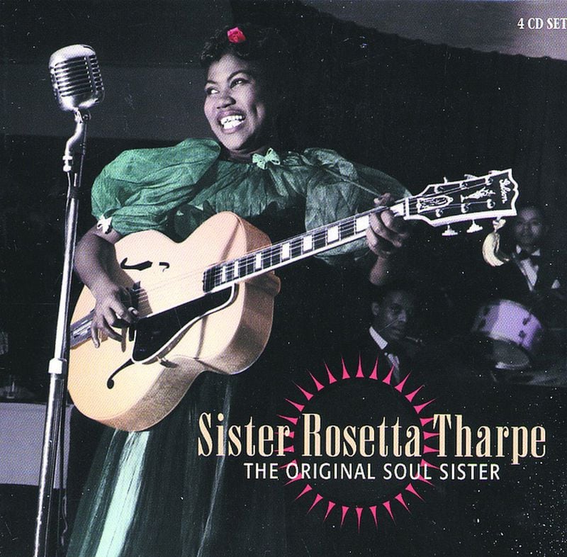One of gospel singer Sister Rosetta Tharpe’s albums was “The Original Soul Sister.” CONTRIBUTED