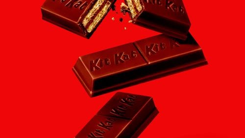 Coming soon to a selected retailer near you: a vegan version of the iconic KitKat candy bar. (Hershey's/TNS)