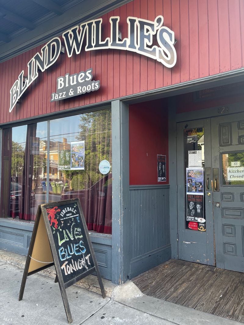 Enjoy local musicians in clubs such as Blind Willie’s in Virginia-Highland. 
(Courtesy of Grady McGill)