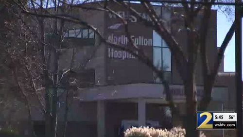 A patient at WellStar North Fulton Hospital  was a victim of credit card theft, police said.