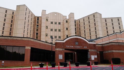 The outside of the Fulton County Jail is seen on Monday, December 9, 2019, in Atlanta. (Elijah Nouvelage/Special to the Atlanta Journal-Constitution)