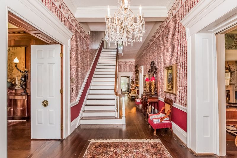 Views of the historic Greek Revival home at 303 Kennesaw Ave. in downtown Marietta. The property is selling for $2.9 million. Photos courtesy of Live Love Atlanta, which is handling the sale.