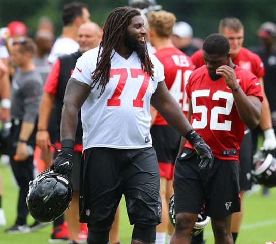 Photos: Day 2 of Falcons minicamp in Flowery Branch