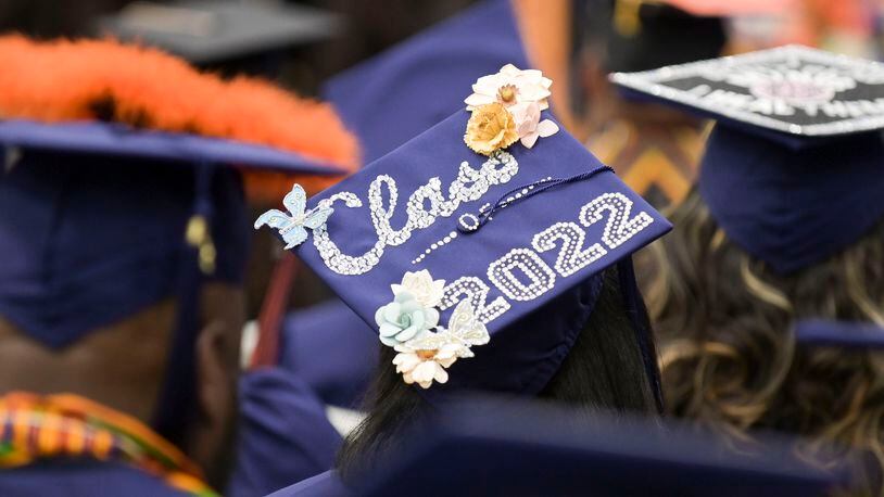 More than 60% of 2021 four-year college graduates majored in STEM, business or other technical fields associated with in-demand, high-paying jobs, based on Bush Institute analysis of U.S. Department of Education statistics. (Daniel Varnado/For the Atlanta Journal-Constitution)