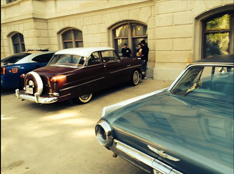  Vintage cars were parked outside the Capitol building when "Selma" filmed there. AJC file photo: Aaron Gould Sheinin