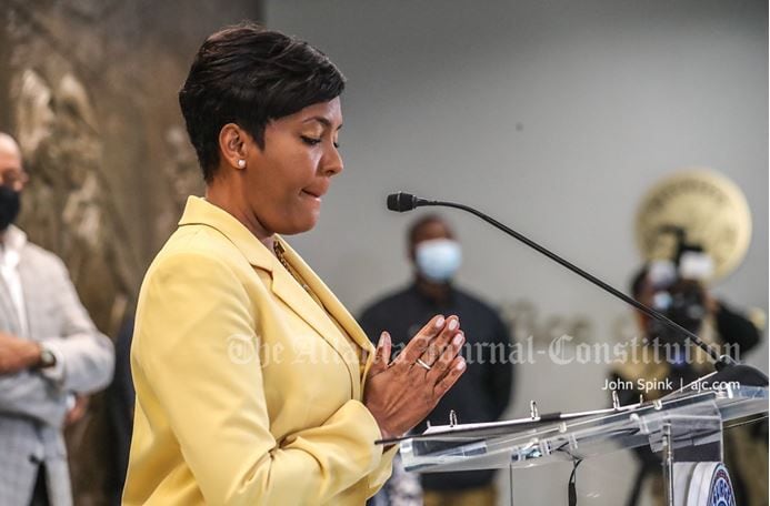 Atlanta Mayor Keisha Lance Bottoms won't seek second term