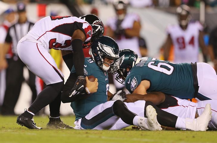 Photos: Falcons open season against Eagles