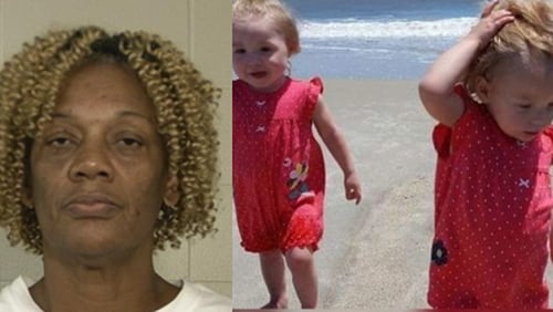Claudette Foster is charged with second-degree murder in the deaths of 3-year-old twins Payton and Raelynn Keyes.