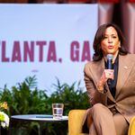 Vice President Kamala Harris, shown speaking to students at Morehouse College in Atlanta in September, is set to visit the city once again on Tuesday to meet with activists to discuss voting rights. (Arvin Temkar / arvin.temkar@ajc.com)