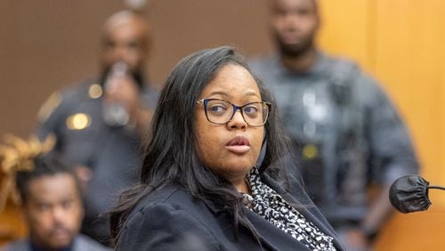 Defense attorney Angela D’Williams wants to withdraw from the sweeping YSL case because of the "egregiously low" pay.  File photo. (Arvin Temkar / arvin.temkar@ajc.com)
