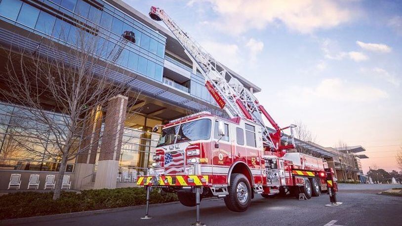 Sandy Springs recently approved a reallocation of funds to allow the fire department to purchase new portable radios with LTE capability. COURTESY SANDY SPRINGS FIRE DEPARTMENT