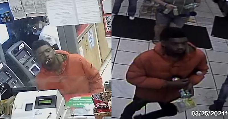 Police released photos of a man suspected in the shooting death of 21-year-old Claudly Jean-Pierre Jr. on March 25.