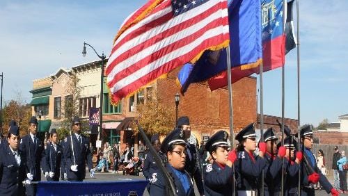 Marietta Veterans Day Parade participants may register by Oct. 15 for the Nov. 11 event. (Courtesy of Marietta)
