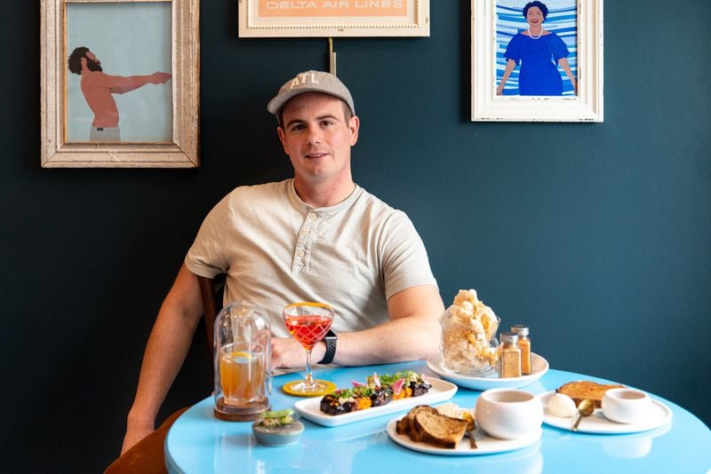 Joey Ward is executive chef of Southern Belle and Georgia Boy. Mia Yakel for The Atlanta Journal-Constitution 