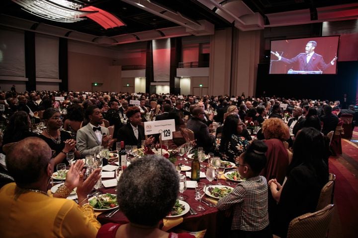 Morehouse College hosts 'A Candle in the Dark' gala