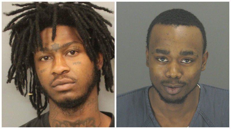 Carl McCline (left) and Charon Brazzel (Credit: Cobb County Sheriff’s Office)