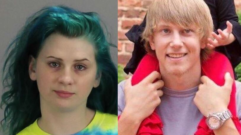 Breonna Colley (left) and a juvenile now face murder charges in connection with the death of Dakota Farr (right).