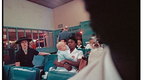 Images of racial injustice in 1950s Alabama like “Airline Terminal, Atlanta, Georgia” (1956) define the Gordon Parks photography exhibition at the High Museum, which runs through June 7.