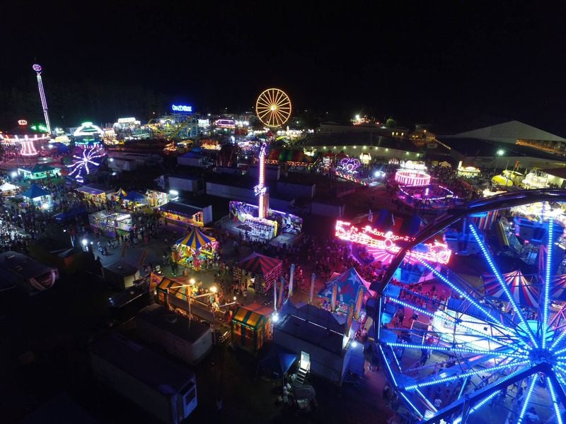 Enjoy rides, fair food, games and more at the Gwinnett County Fair.