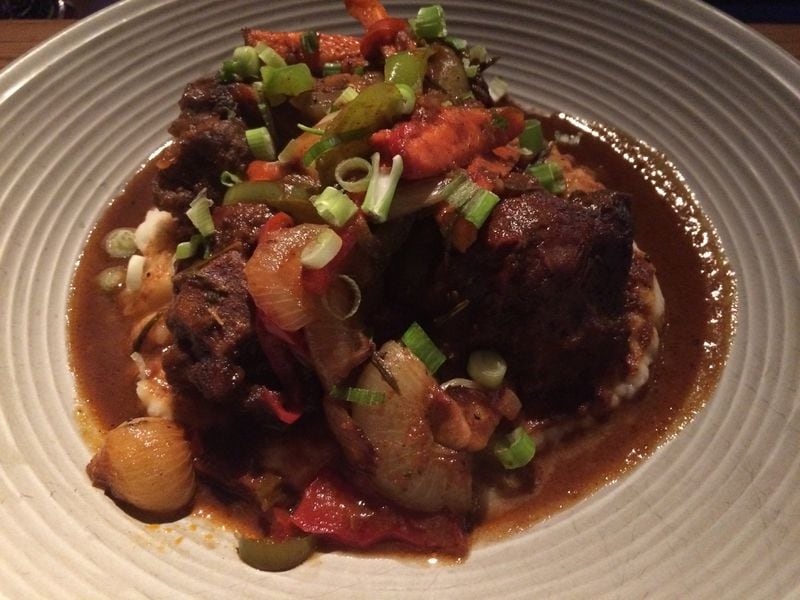 The oxtails at Ms. Icey’s Kitchen & Bar are nicely prepared but were more of gristle than meat on the night our critic tried them. CONTRIBUTED BY WENDELL BROCK