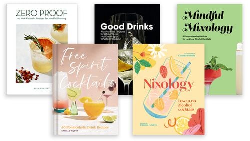 If you're looking to make drinks at home with little or no alcohol, these five books offer foolproof ideas.