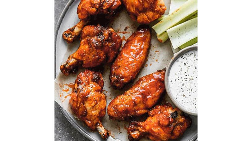Wings from the menu of Drumz n Flatz. / Courtesy of Drumz n Flatz