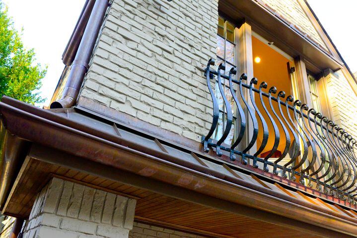 Juliet balcony, one of the homeowners' favorite elements