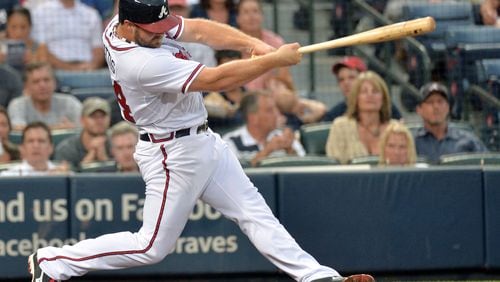Rookie slugger Evan Gattis gave the Braves a spark in the first half of the season but his impact slowed at midseason due to an injury.