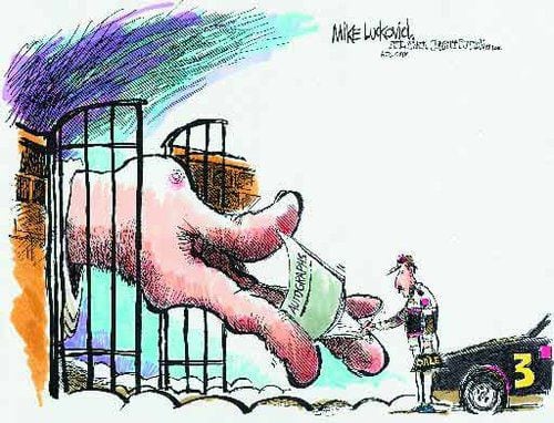 Luckovich pays tribute