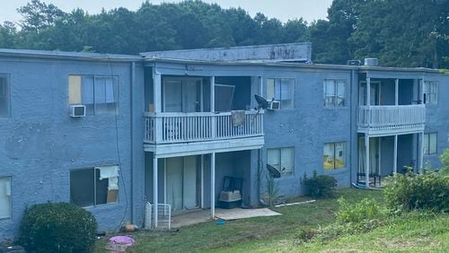Royal Oaks Apartments is now under investigation after residents turned to the code enforcement unit of the Atlanta Police Department. Photos: Adrianne Murchison