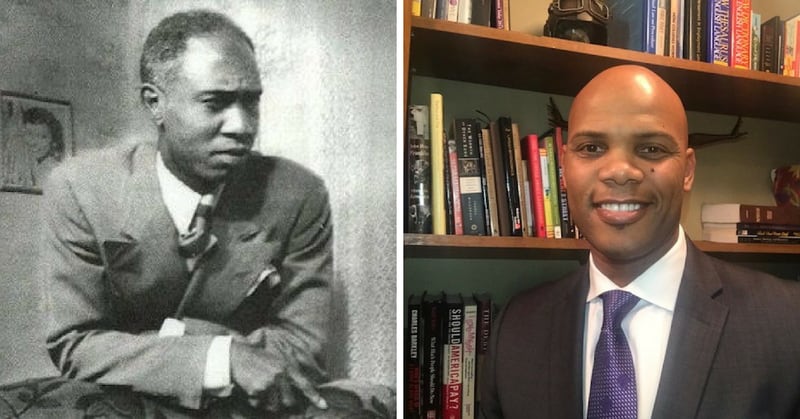 Herman Felton (right), said Wiley College continues to build on the debate legacy that Melvin Tolson started in 1924 when he took over the school’s debate program and took them to national prominence. 