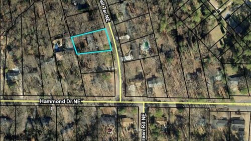 Sandy Springs is paying $400,000 for a house and its 0.4-acre lot, on Lorrell Terrace NE, for the future widening of Hammond Drive. CITY OF SANDY SPRINGS