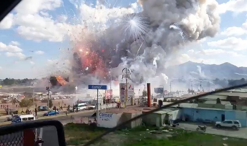 Deadly Mexico fireworks explosion
