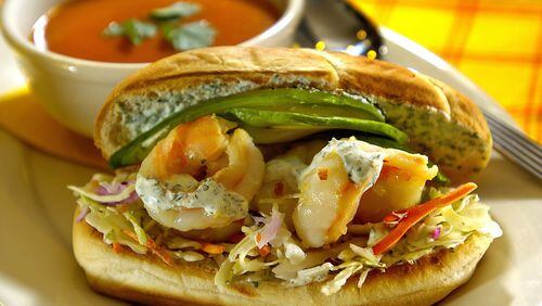 Shrimp rolls with rich avocado and crispy cabbage. (Bob Fila/Chicago Tribune/TNS)