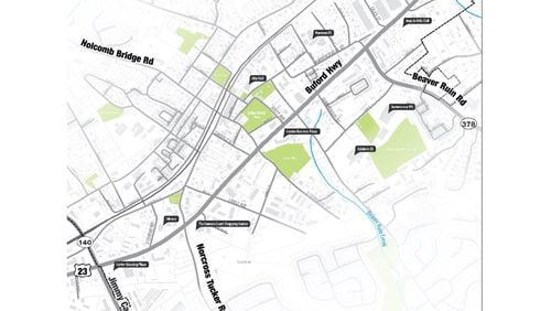 Norcross has chosen the Sizemore Group, LLC to conduct an in-depth study and develop a plan for the Buford Highway Corridor. (Courtesy City of Norcross)