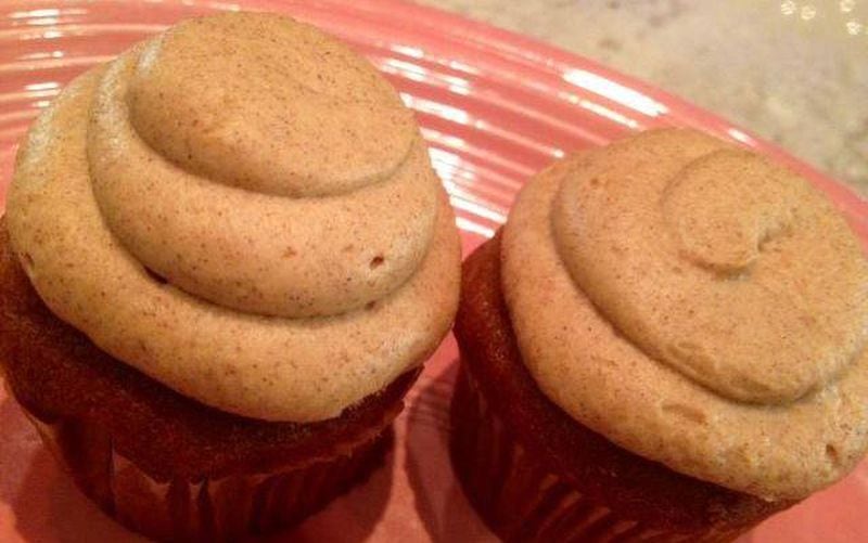 Sugar Shack offers sweet potato cupcakes in the fall.
