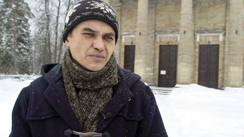 Marat Mindiyarov, a former internet troll, told journalists in Russia earlier this month that his experience at the Internet Research Agency led him to trust the recent indictment of the organization. He later was reportedly questioned by Russian police. (AP Photo/Mstyslav Chernov)