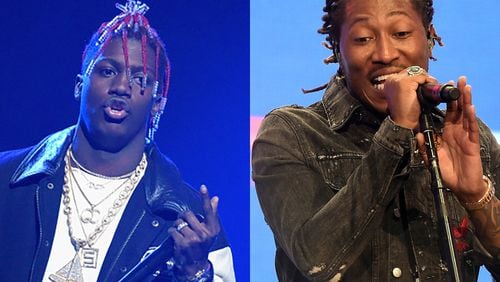 Lil Yachty (left) and Future (right) are touring together. CREDIT: (left-AJC) (right-Getty Images)