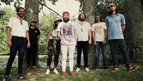 Futurebirds are an indie rock band from Athens, GA. L-R Spencer Thomas, Tom Myers, Kiffy Myers, Thomas Johnson, Carter King, Brannen Miles, Daniel Womack
(Courtesy of Jeffrey Delannoy)