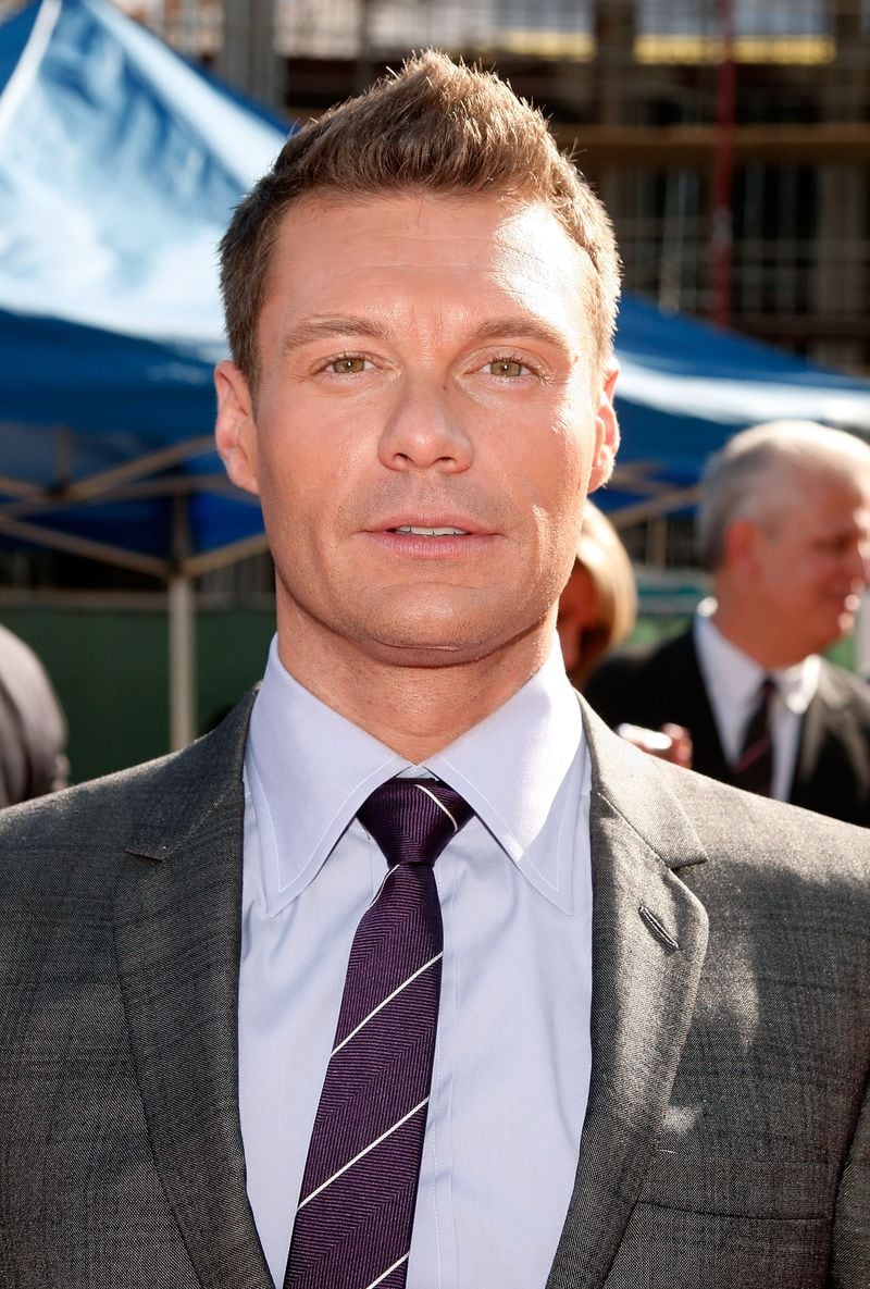  PASADENA, CA - AUGUST 17: TV host Ryan Seacrest arrives at the 2008 ALMA Awards at the Pasadena Civic Auditorium on August 17, 2008 in Pasadena, California. (Photo by Kevin Winter/Getty Images for NCLR)